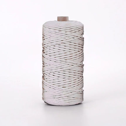 Corde macramé 2 mm beige 100m