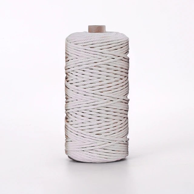 Corde macramé 2 mm beige 100m