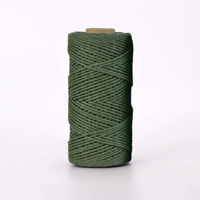 Corde macramé 3 mm kaki 100m