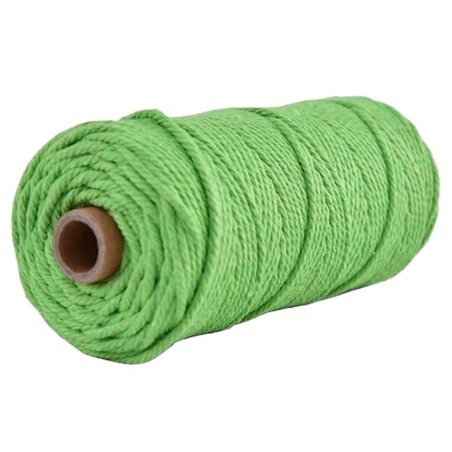 Corde macramé vert irlandais 3 mm