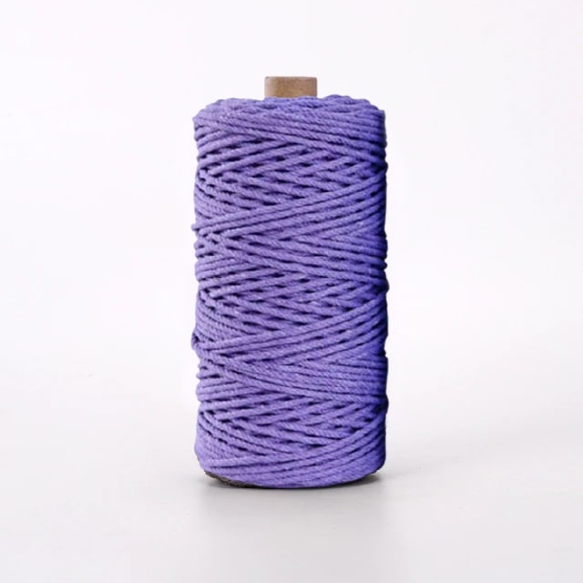 Violetti Makramee-Köysi 3 Mm 100M