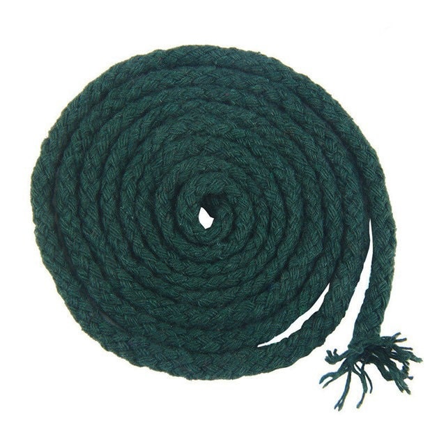 Corde macramé vert sapin 5 mm