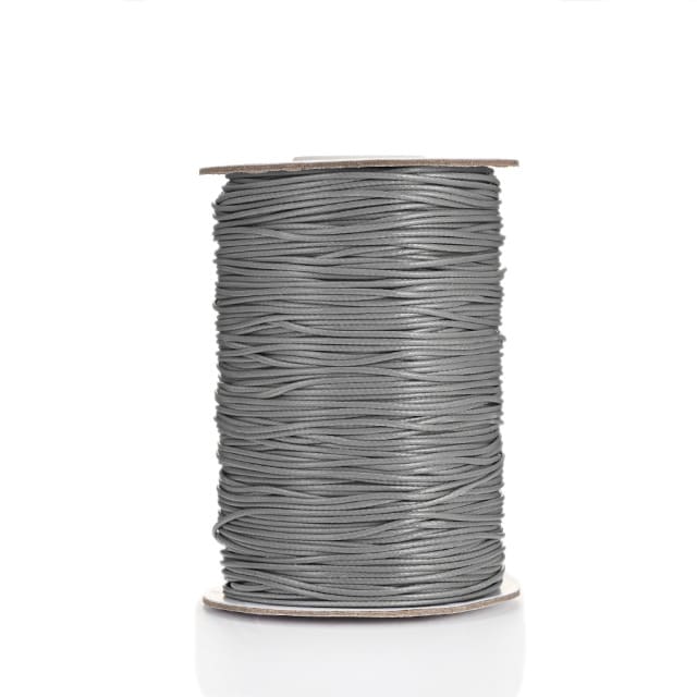 Fil ciré linhasita gris 2 mm