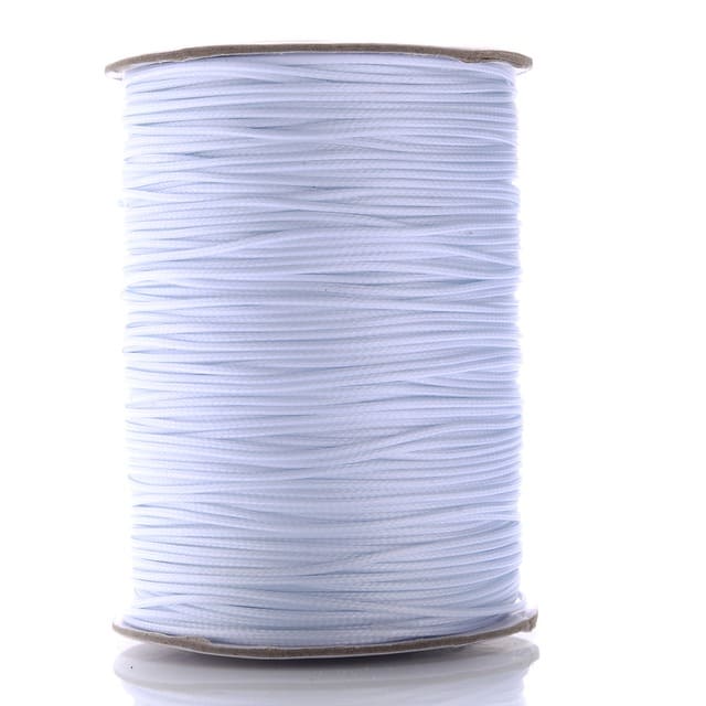 Fil ciré linhasita 2 mm gris de lin